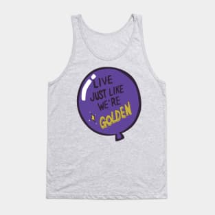 permission to dance live just like we're golden Tank Top